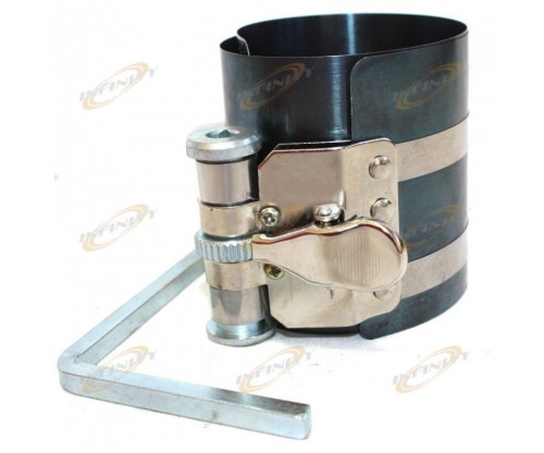 Ratchet Style 3" Piston Ring Compressor Locking Fits 2-1/8" - 5" 53mm - 125mm